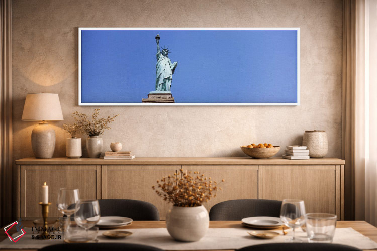 تابلو دکوراتیو Statue Of Liberty, Liberty Island, New York City, New Y… اثر پانورامیک ایمجز - D2W
