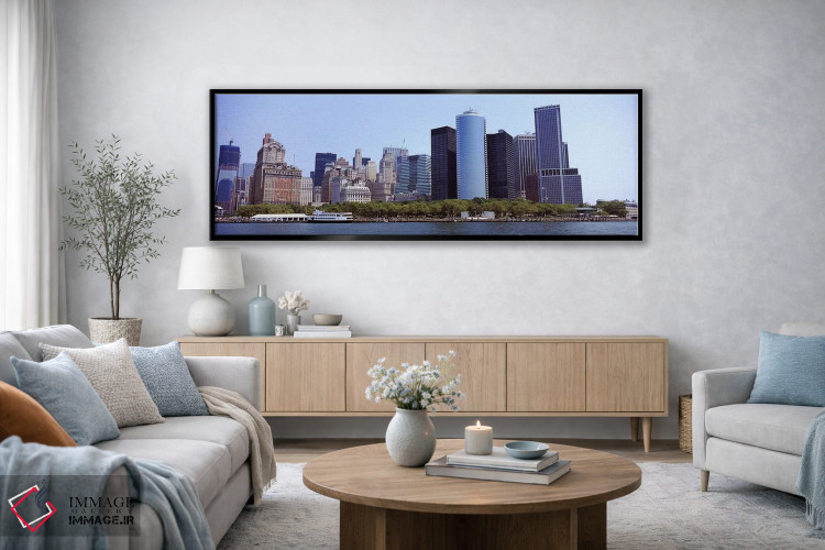 تابلو دکوراتیو Lower Manhattan, Manhattan, New York City, New York Sta… اثر پانورامیک ایمجز - D3B