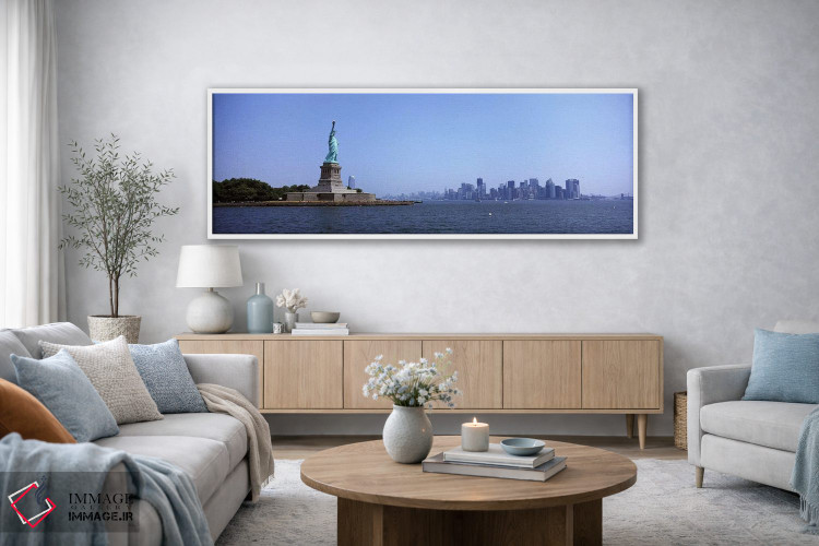 تابلو دکوراتیو Liberty Island, New York City, New York State, USA 2011… اثر پانورامیک ایمجز - D3W
