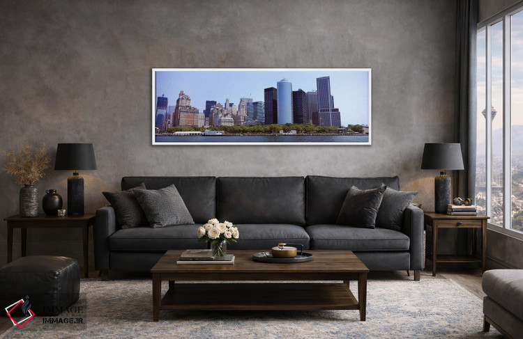 تابلو دکوراتیو Lower Manhattan, Manhattan, New York City, New York Sta… اثر پانورامیک ایمجز - D4W