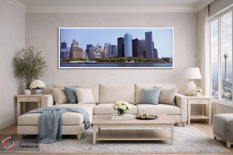 تابلو دکوراتیو Lower Manhattan, Manhattan, New York City, New York Sta… اثر پانورامیک ایمجز - D5W