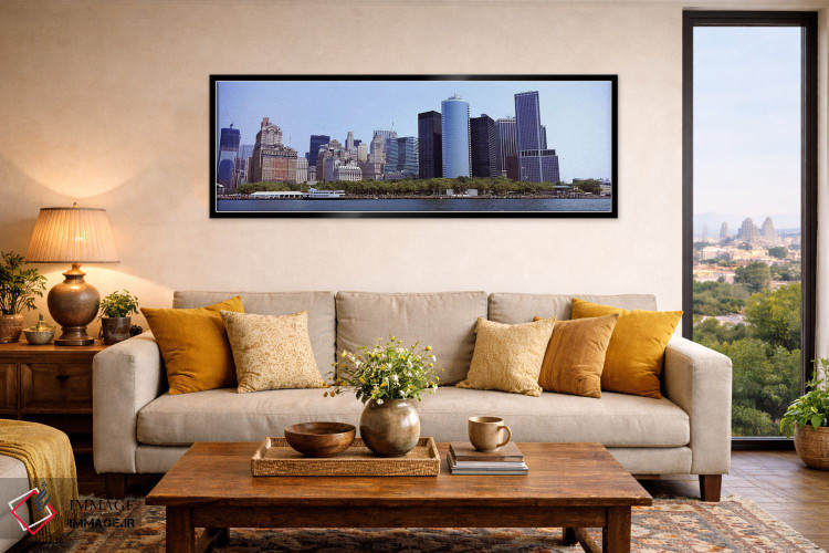 تابلو دکوراتیو Lower Manhattan, Manhattan, New York City, New York Sta… اثر پانورامیک ایمجز - D6B