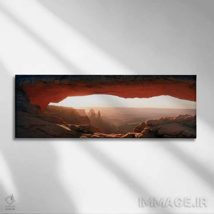 تابلو دکوراتیو Canyonlands National Park, Utah, USA,طلوع آفتاب از میان… اثر پانورامیک ایمجز - نمای روبهرو روی دیوار