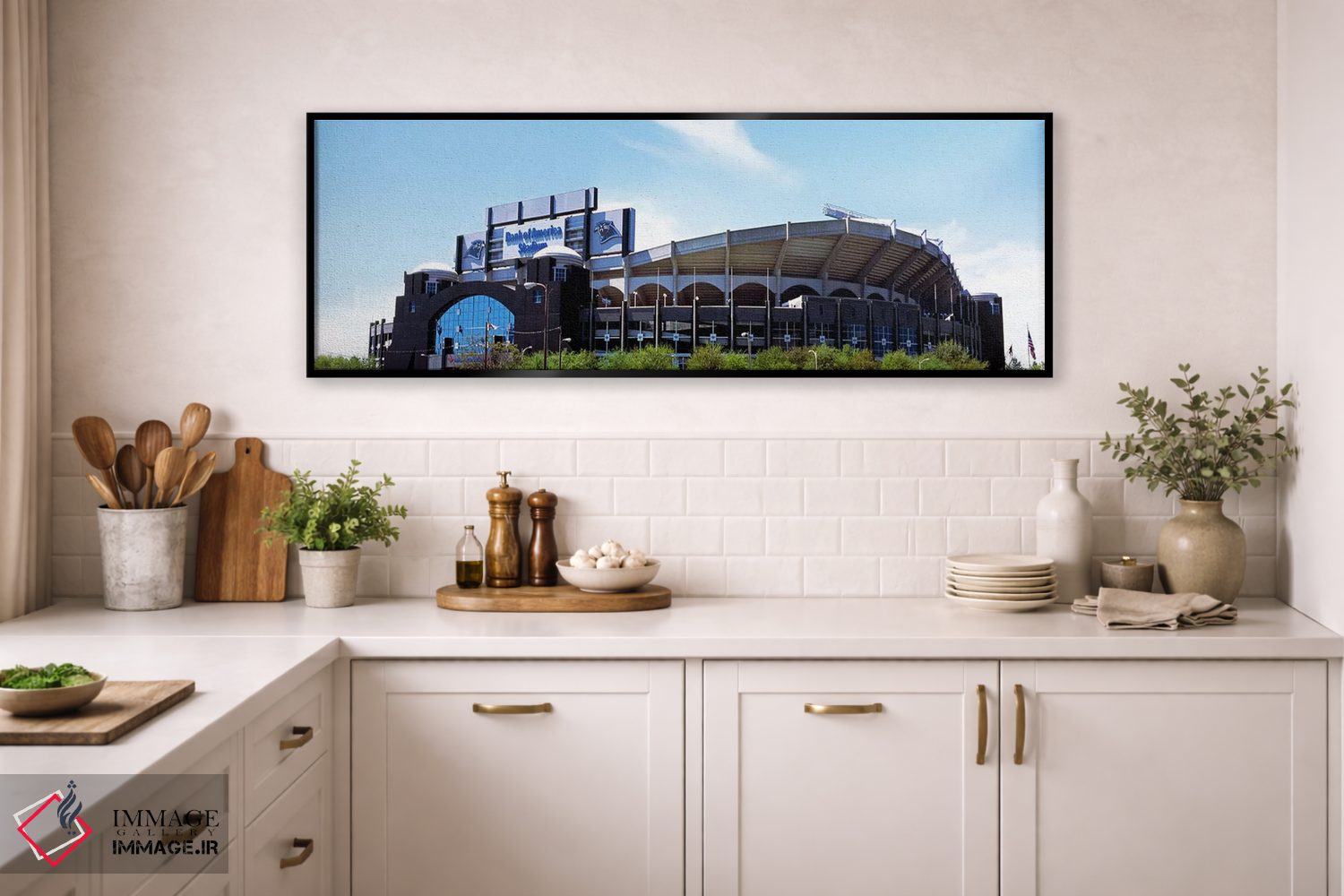 تابلو دکوراتیو Bank of America Stadium, Charlotte, Mecklenburg County… اثر پانورامیک ایمجز - D2B