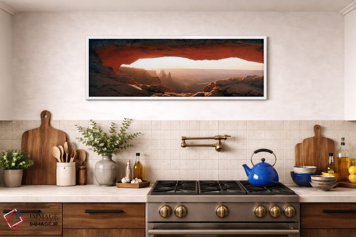 تابلو دکوراتیو Canyonlands National Park, Utah, USA,طلوع آفتاب از میان… اثر پانورامیک ایمجز - D1W