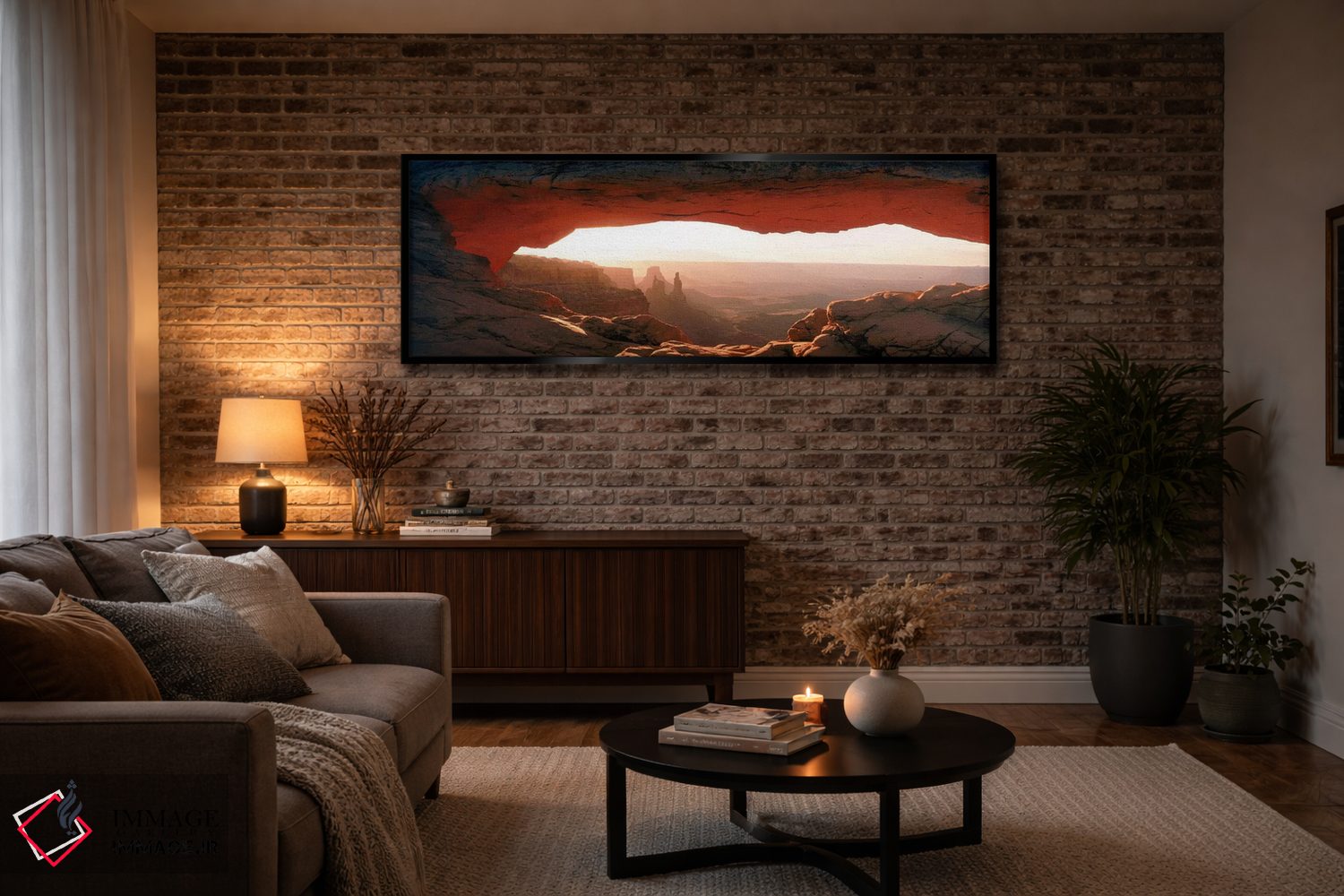تابلو دکوراتیو Canyonlands National Park, Utah, USA,طلوع آفتاب از میان… اثر پانورامیک ایمجز - D3B