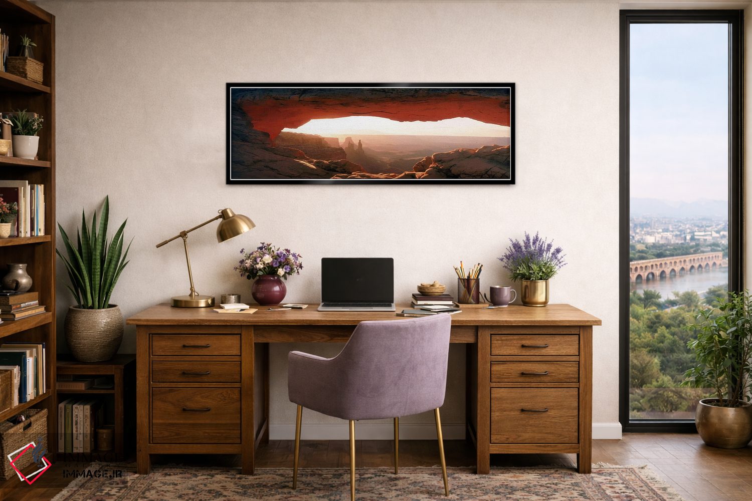 تابلو دکوراتیو Canyonlands National Park, Utah, USA,طلوع آفتاب از میان… اثر پانورامیک ایمجز - D2B