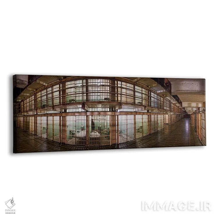 تابلو دکوراتیو Alcatraz Island, San Francisco, California, USA,نمای ۱۸… اثر پانورامیک ایمجز - نمای پرسپکتیو محصول