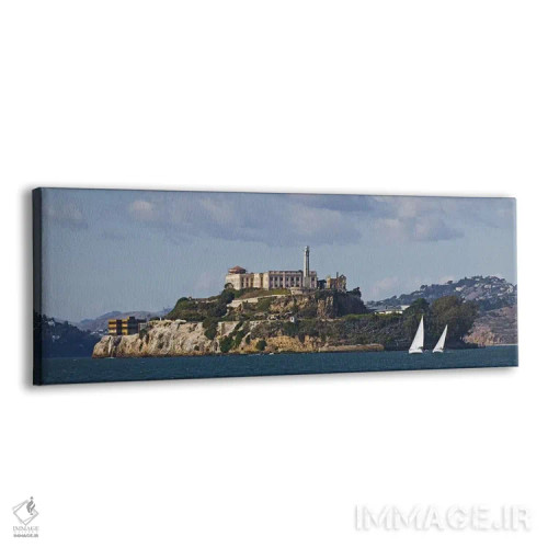 تابلو دکوراتیو Alcatraz Island, San Francisco Bay, San Francisco, Cali… اثر پانورامیک ایمجز - نمای پرسپکتیو محصول