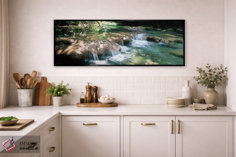 تابلو دکوراتیو Siagnole River, Provence-Alpes-Cote d'Azur, France,رود… اثر پانورامیک ایمجز - D2B