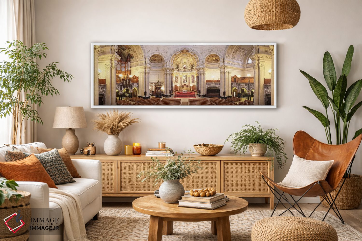 تابلو دکوراتیو Berlin Cathedral, Berlin, Germany,فضای داخلی کلیسای جام… اثر پانورامیک ایمجز - D2W