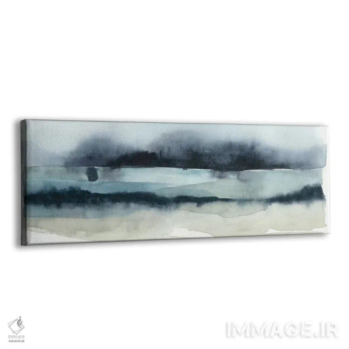 تابلو دکوراتیو دریای طوفانی دو اثر گریس پاپ - نمای پرسپکتیو محصول
