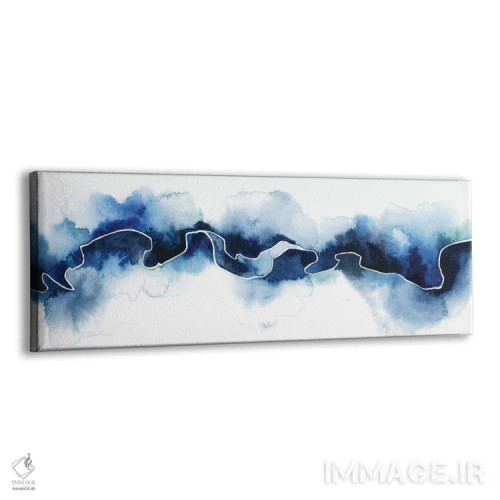 تابلو دکوراتیو شکست یخچالی II اثر گریس پاپ - نمای پرسپکتیو محصول