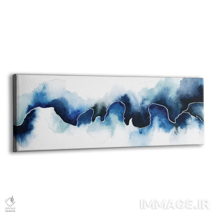 تابلو دکوراتیو شکست یخچالی I اثر گریس پاپ - نمای پرسپکتیو محصول