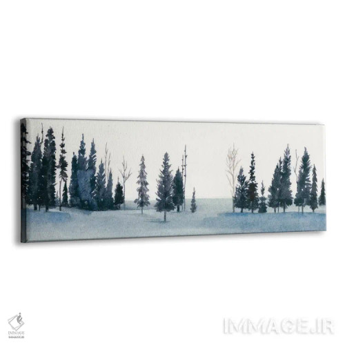 تابلو دکوراتیو بیشه یاقوتی یکم اثر گریس پاپ - نمای پرسپکتیو محصول