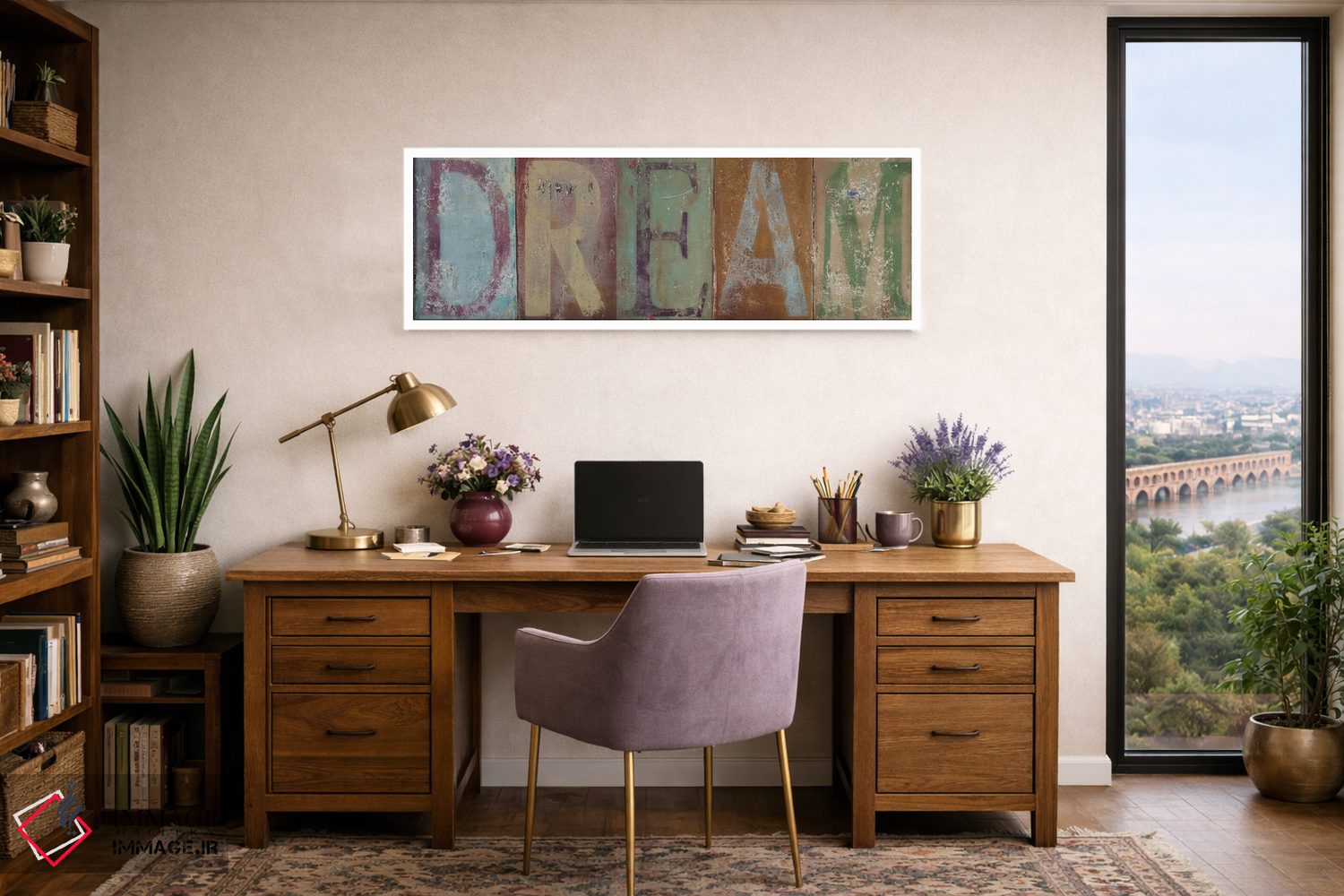 تابلو دکوراتیو رویا اثر پاتریشیا پینتو - D1W