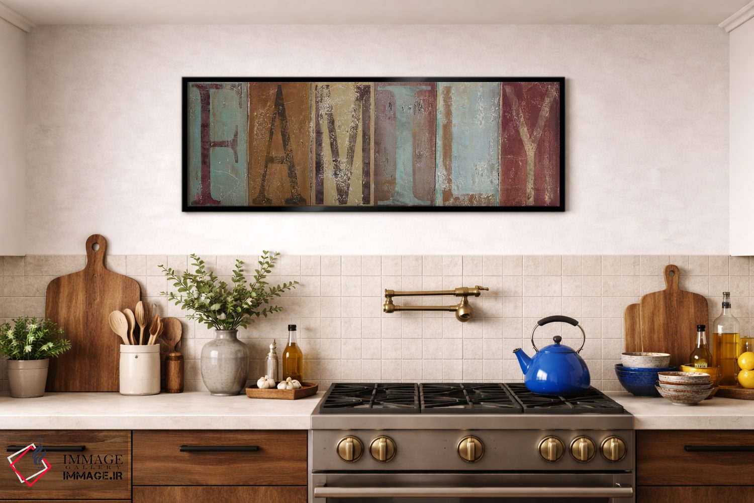 تابلو مدرن خانواده اثر پاتریشیا پینتو - D2B