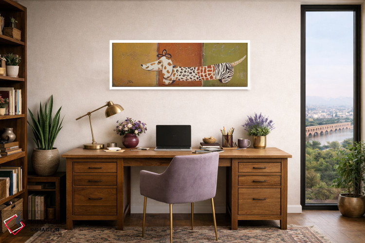 تابلو دکوراتیو توله مد روز یکم اثر پاتریشیا پینتو - D1W