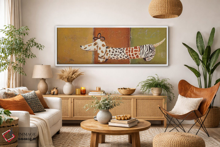 تابلو دکوراتیو توله مد روز یکم اثر پاتریشیا پینتو - D3W