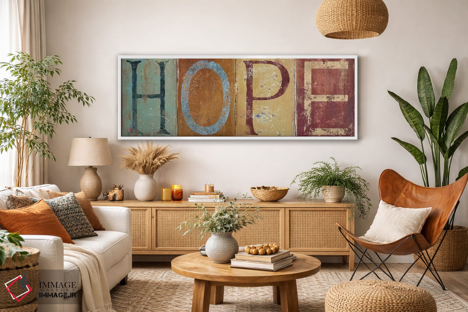 تابلو مدرن امید اثر پاتریشیا پینتو - D2W