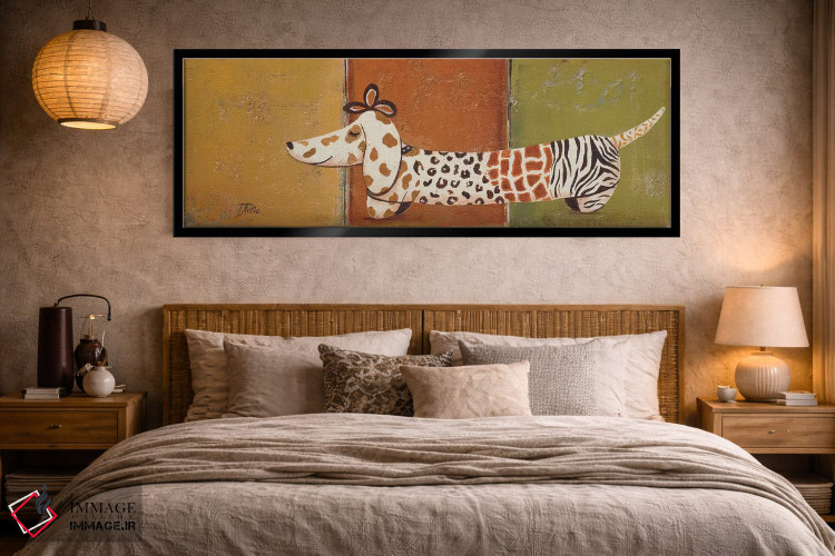 تابلو دکوراتیو توله مد روز یکم اثر پاتریشیا پینتو - D5B