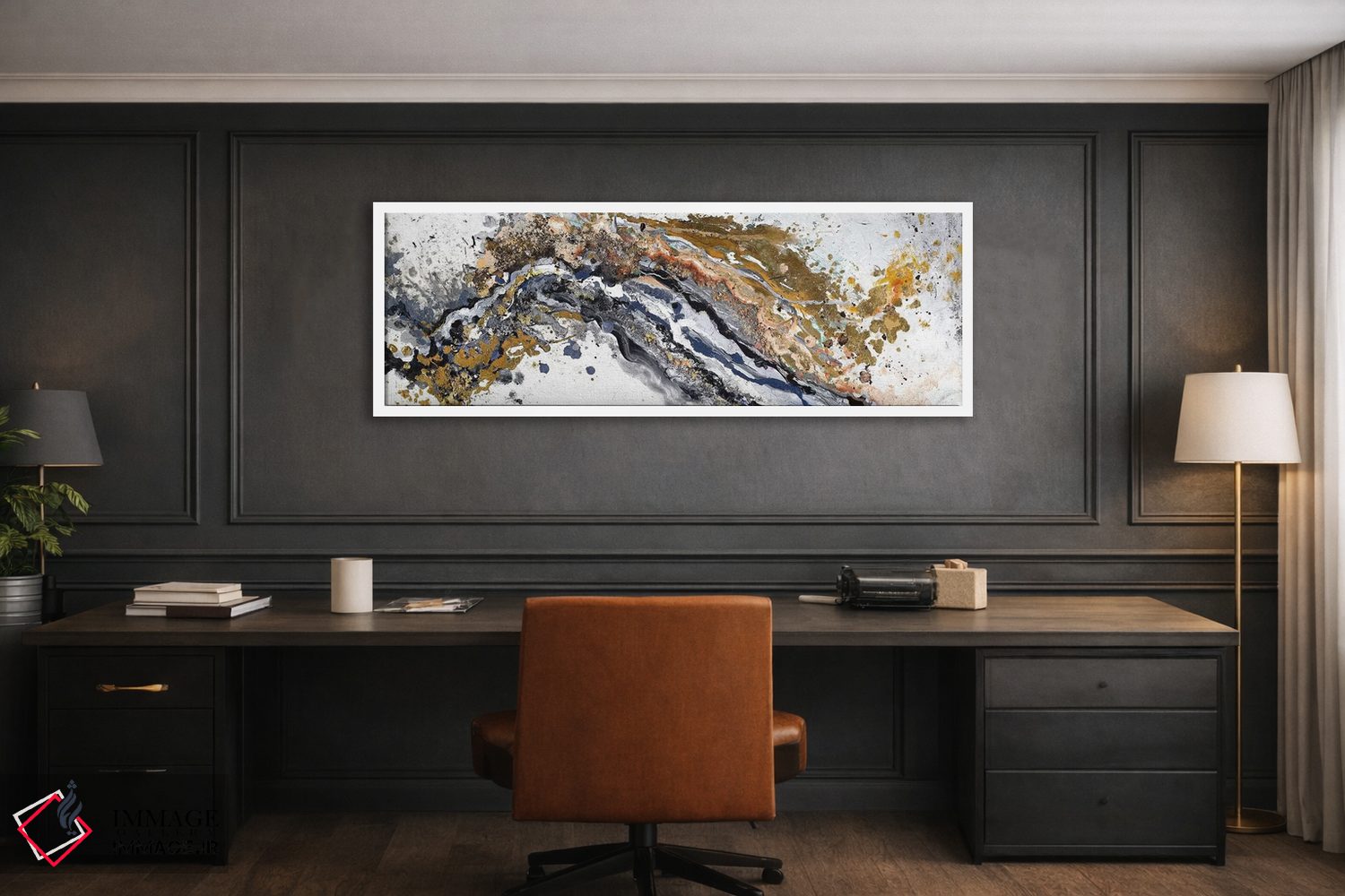 تابلو دکوراتیو آشوب اثر پاتریشیا پینتو - D2W