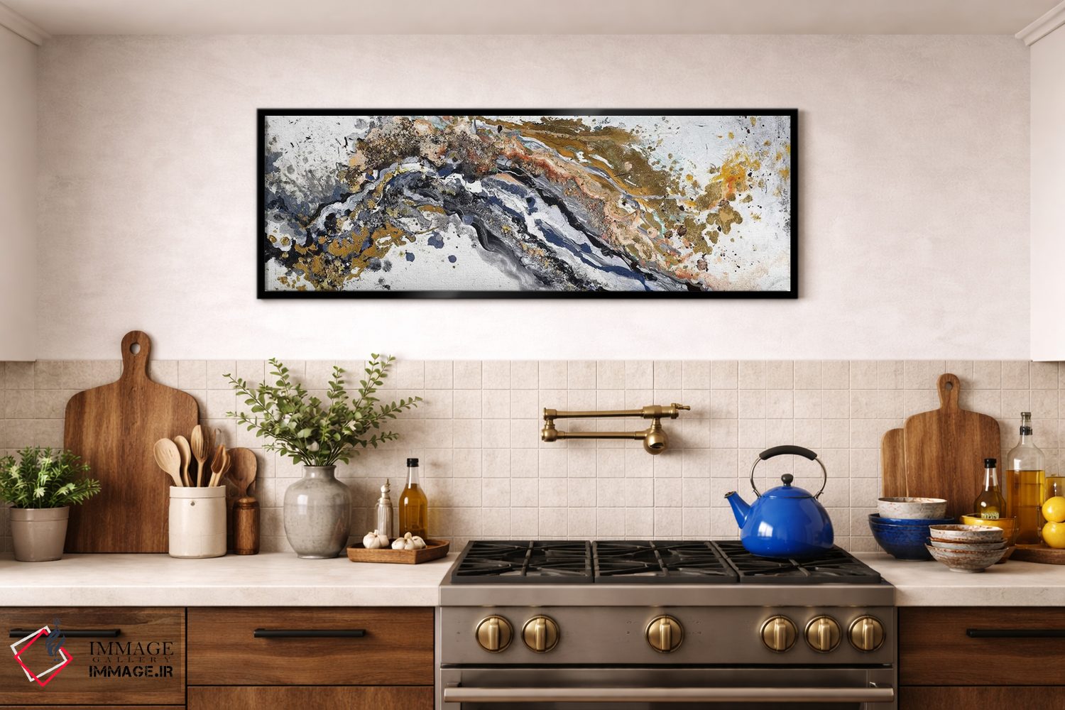 تابلو دکوراتیو آشوب اثر پاتریشیا پینتو - D3B