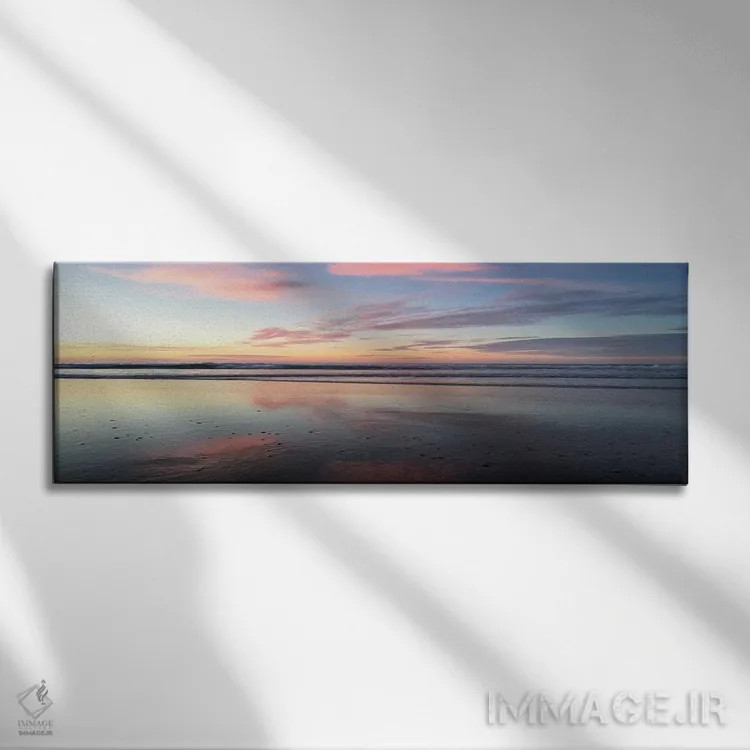 تابلو دکوراتیو دریای رویاها اثر مارکوس پرایم - نمای روبهرو روی دیوار