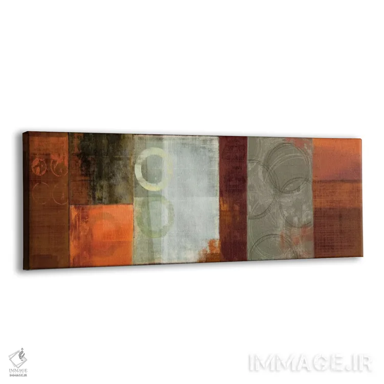 تابلو دکوراتیو قطعات مسی اثر پی آی استودیو - نمای پرسپکتیو محصول