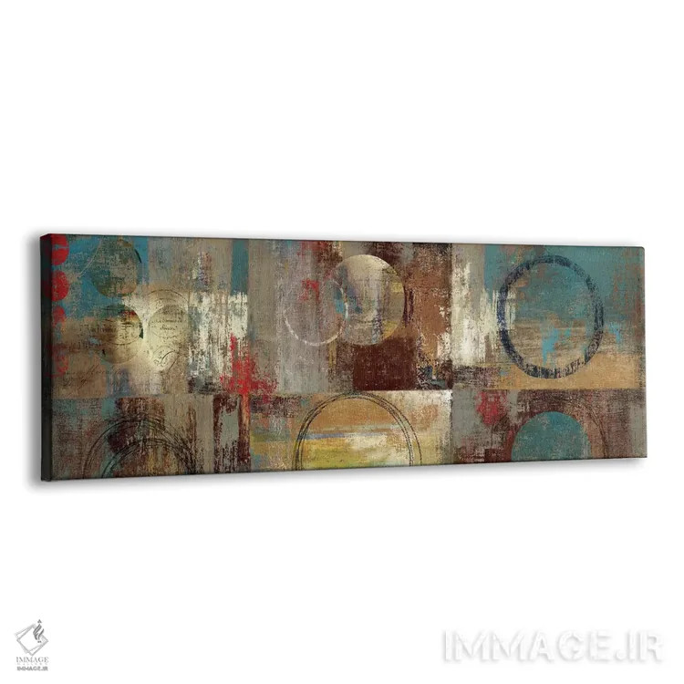 تابلو دکوراتیو بازیگوشی ۱ اثر پی آی استودیو - نمای پرسپکتیو محصول