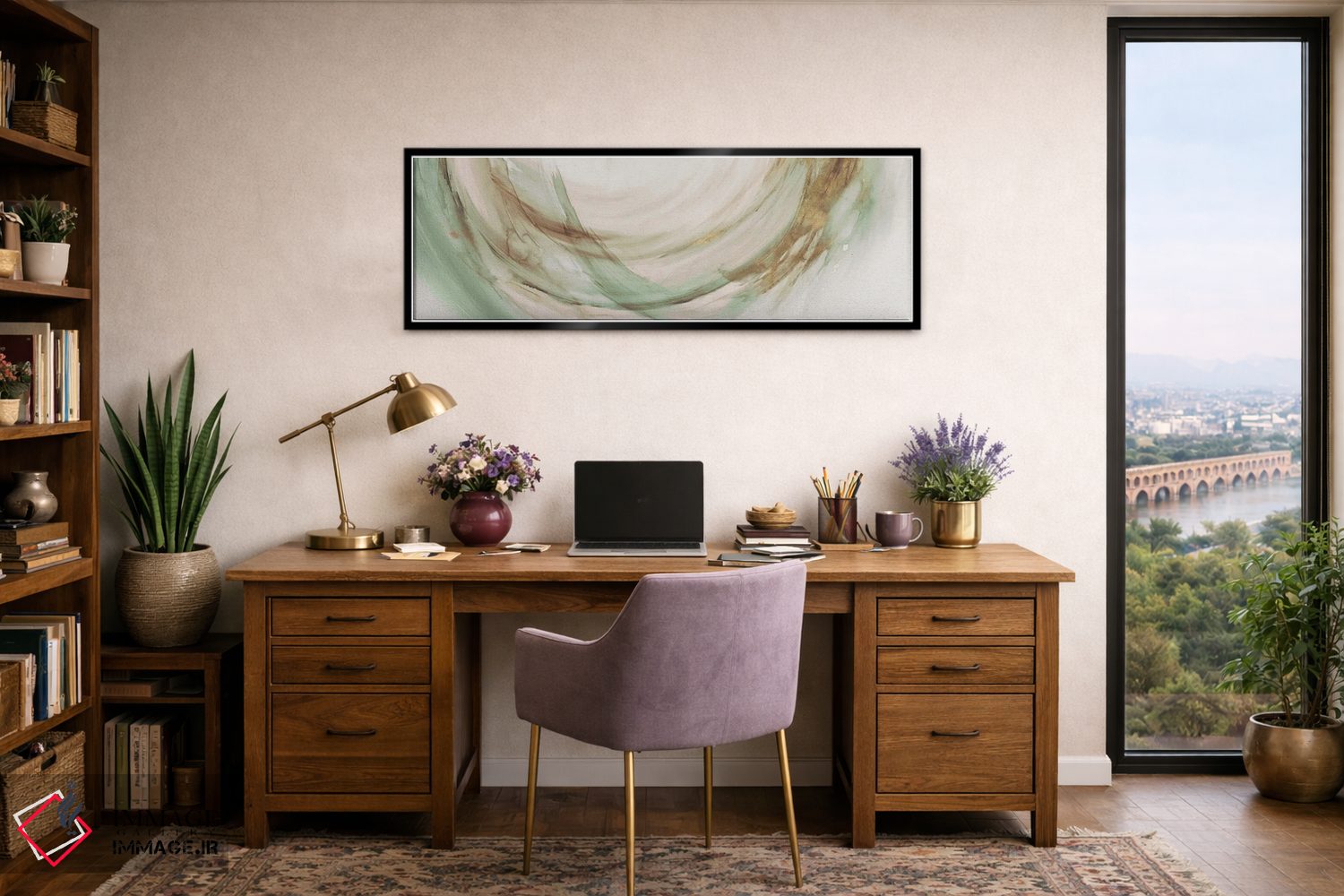 تابلو دکوراتیو به سوی تاریکی ۲ اثر پی آی استودیو - D3B