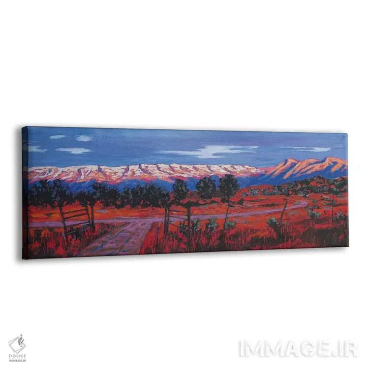 تابلو دکوراتیو Colorado,فلات روآن، کلرادو اثر پتی بیکر - نمای پرسپکتیو محصول