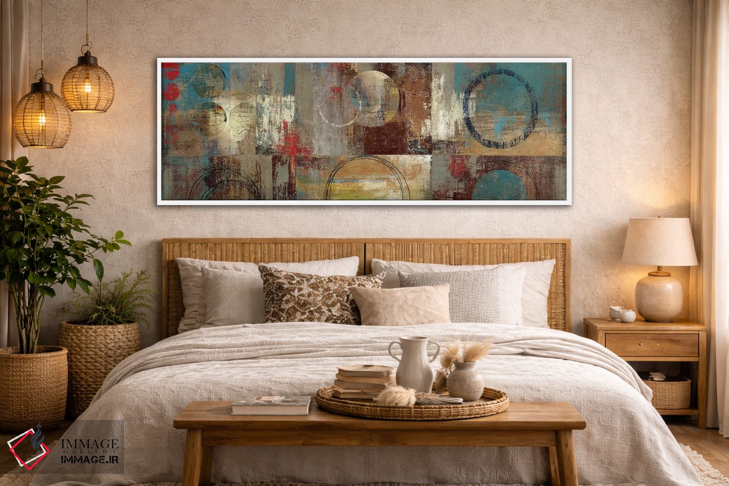 تابلو دکوراتیو بازیگوشی ۱ اثر پی آی استودیو - D4W