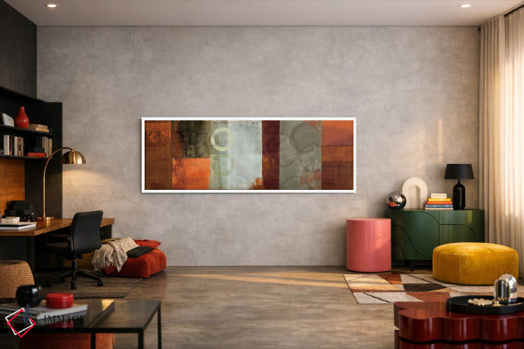 تابلو دکوراتیو قطعات مسی اثر پی آی استودیو - D5W