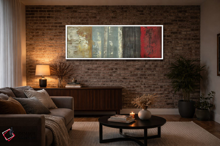 تابلو دکوراتیو اجزای بافتی اثر پی آی استودیو - D3W