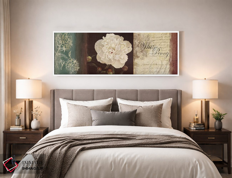 تابلو مدرن رمانتیسم اثر پی آی استودیو - D3W