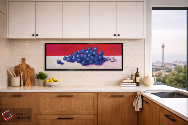 تابلو دکوراتیو انگور اثر پتی بیکر - D5B