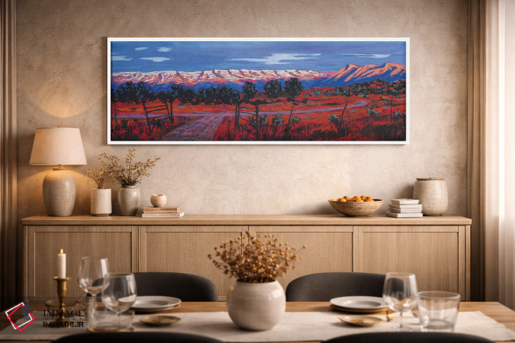 تابلو دکوراتیو Colorado,فلات روآن، کلرادو اثر پتی بیکر - D2W