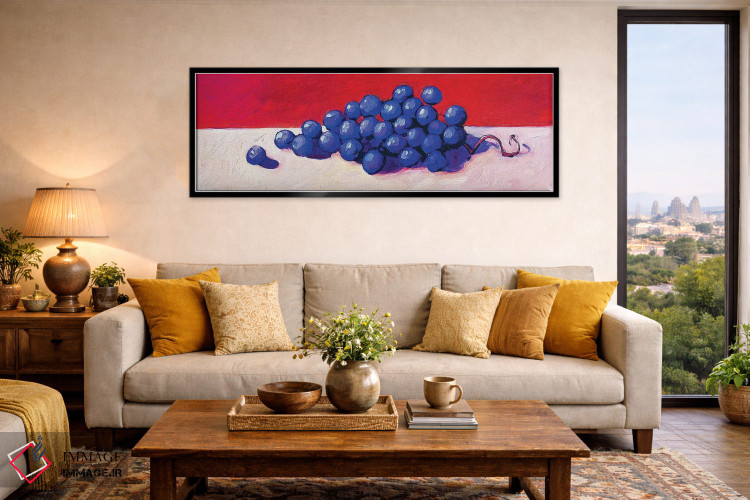 تابلو دکوراتیو انگور اثر پتی بیکر - D6B