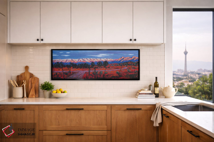 تابلو دکوراتیو Colorado,فلات روآن، کلرادو اثر پتی بیکر - D5B