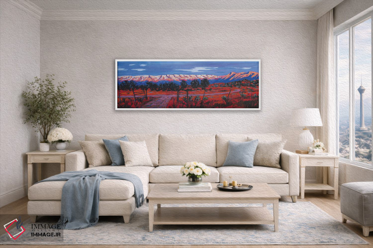 تابلو دکوراتیو Colorado,فلات روآن، کلرادو اثر پتی بیکر - D4W