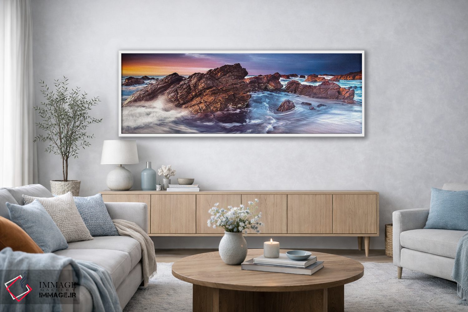 تابلو دکوراتیو زیبایی خشن اثر پل رومر - D4W