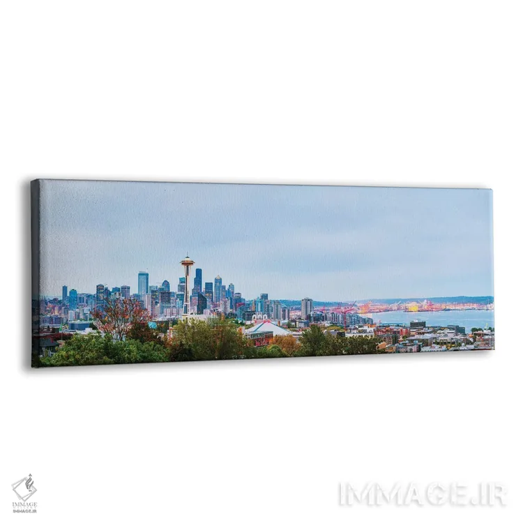 تابلو دکوراتیو مرکز شهر سیاتل اثر پل رومر - نمای پرسپکتیو محصول