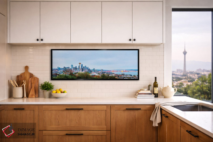 تابلو دکوراتیو مرکز شهر سیاتل اثر پل رومر - D5B