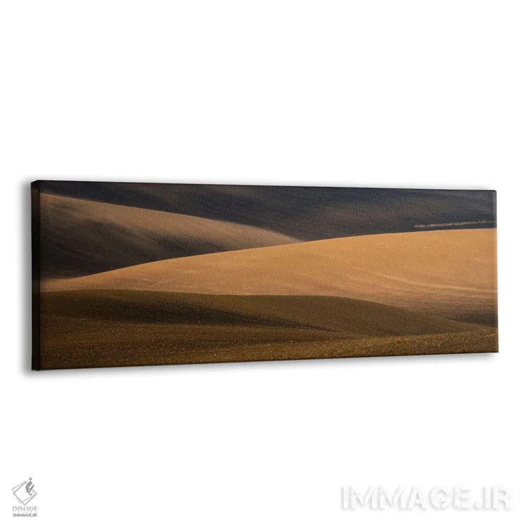 تابلو دکوراتیو امواج کارلین اثر پاول اوسکین - نمای پرسپکتیو محصول