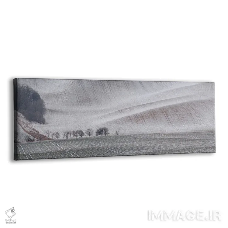 تابلو دکوراتیو موج زمستانی اثر پاول اوسکین - نمای پرسپکتیو محصول