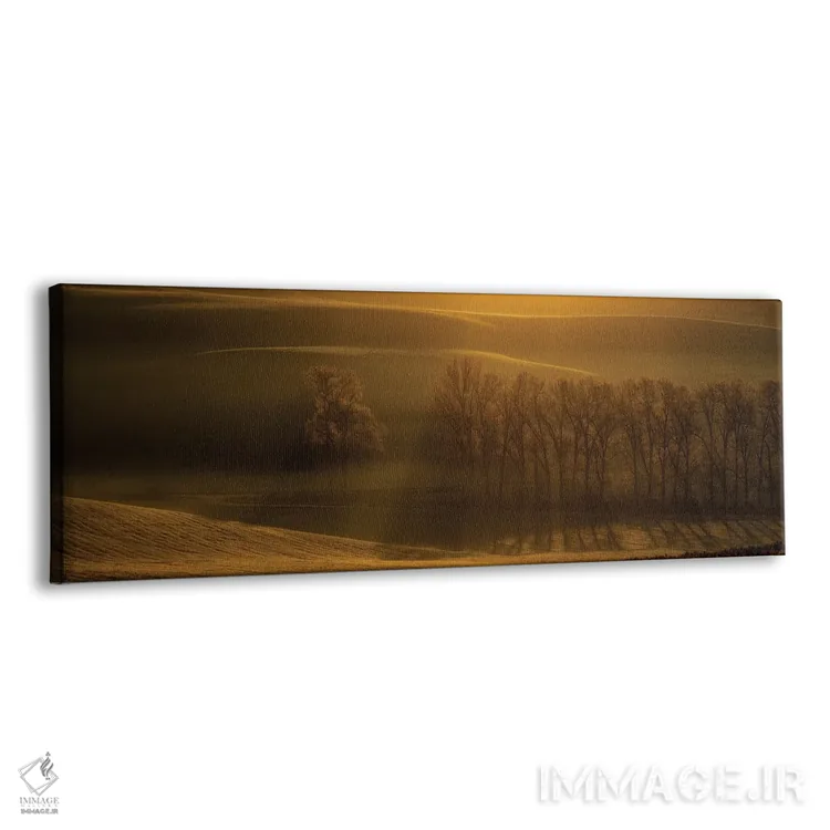 تابلو دکوراتیو درختان اثر پاول اوسکین - نمای پرسپکتیو محصول