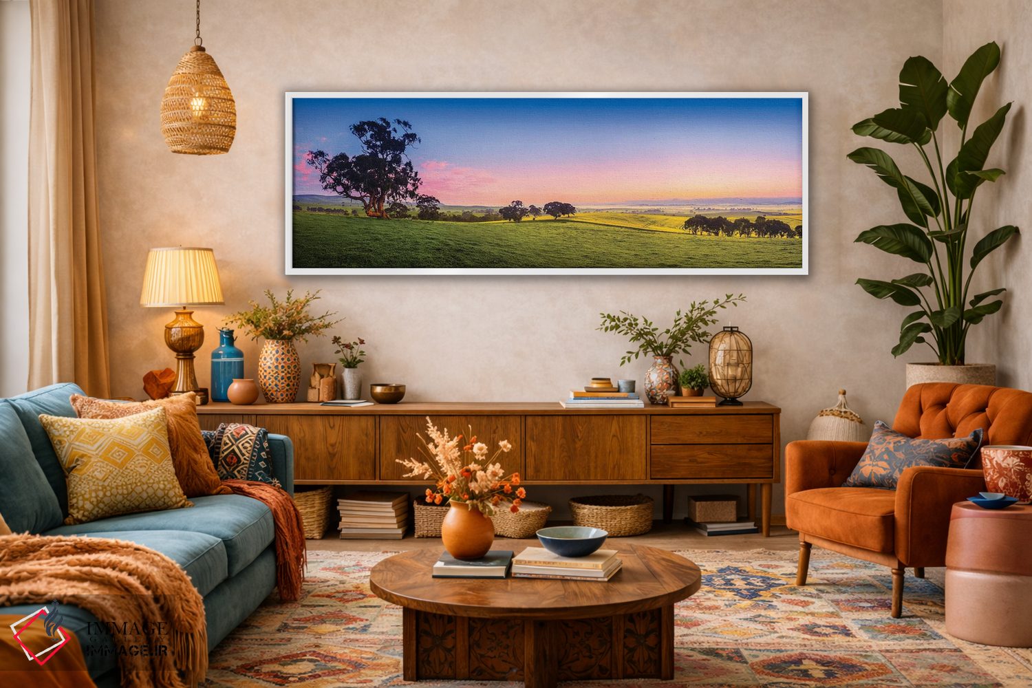 تابلو دکوراتیو مزرعه تازه استرالیا اثر پل رومر - D1W