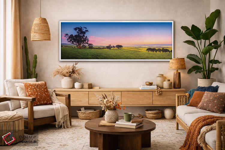 تابلو دکوراتیو مزرعه تازه استرالیا اثر پل رومر - D2W