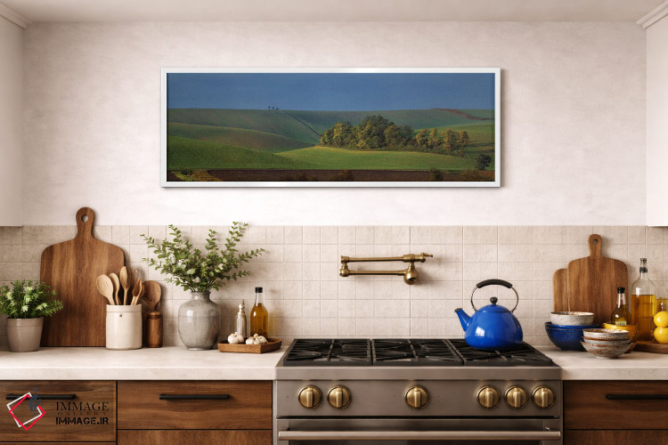 تابلو دکوراتیو جزیره اثر پاول اوسکین - D2W